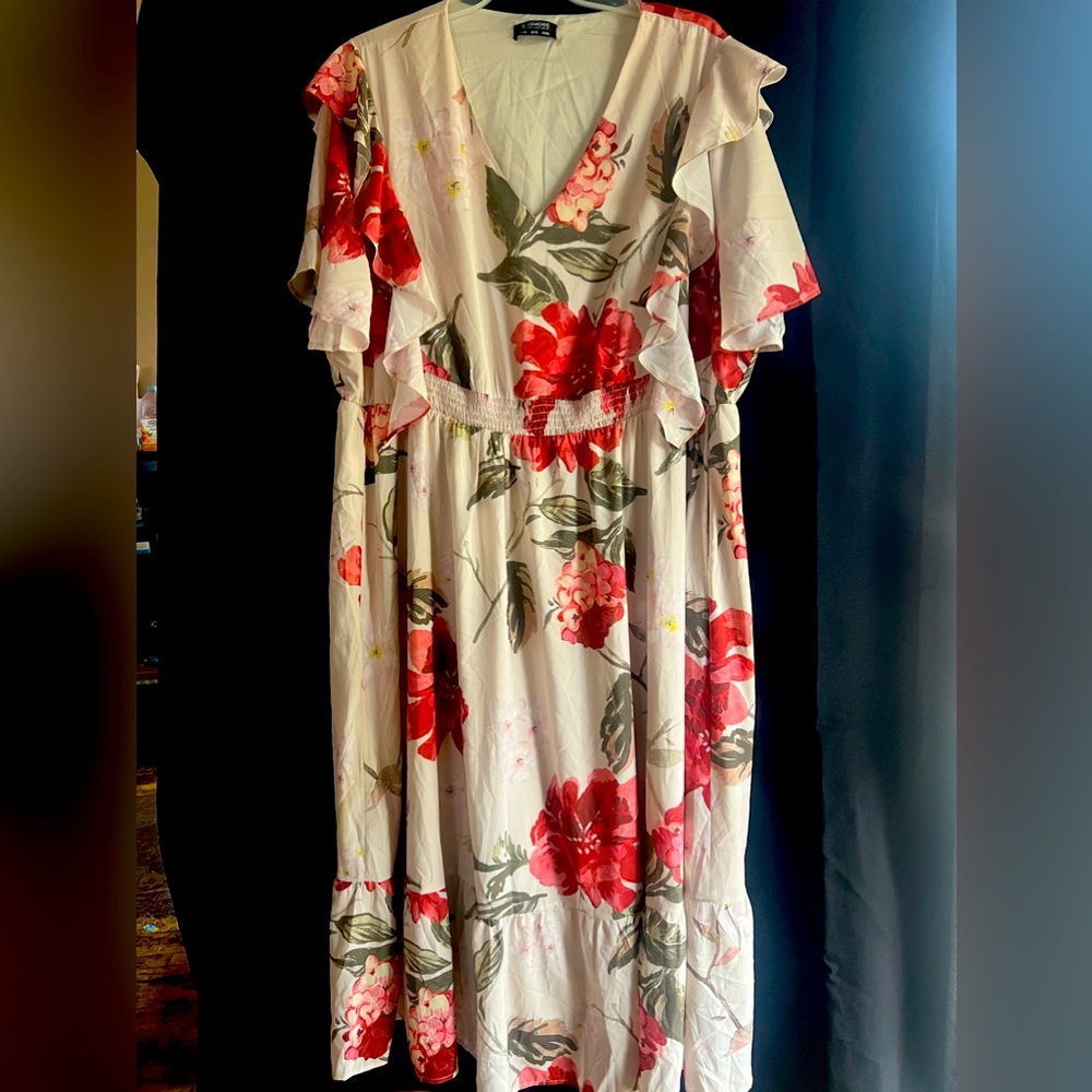 Floral spring/summer dress